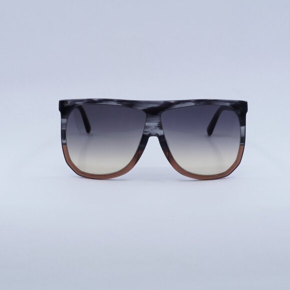 Loewe LW40001F 20B Filipa Sunglasses Transparent Grey Square Frame, Smoke Lenses main image 8